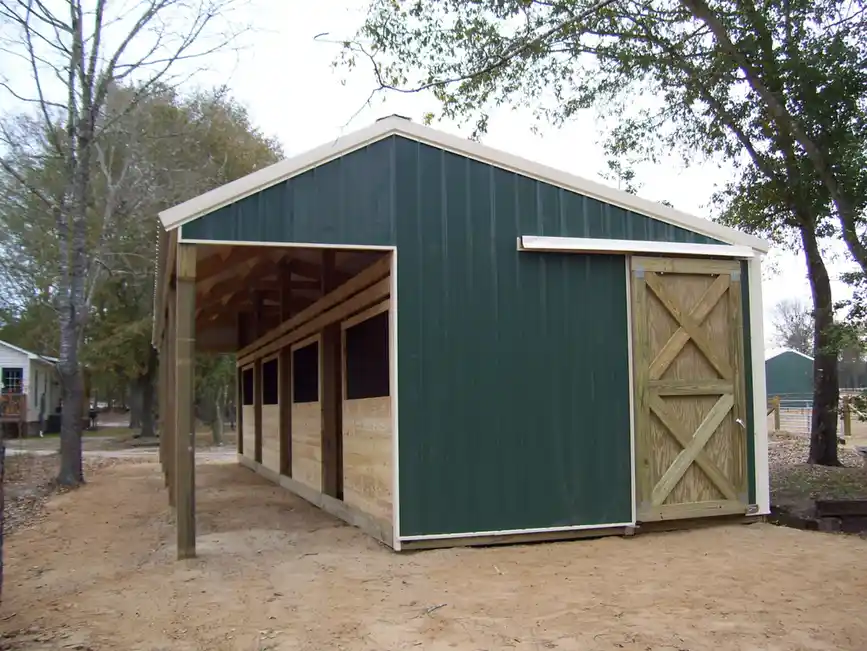 Horse Barns built by Hoover Building Systems — photo 7