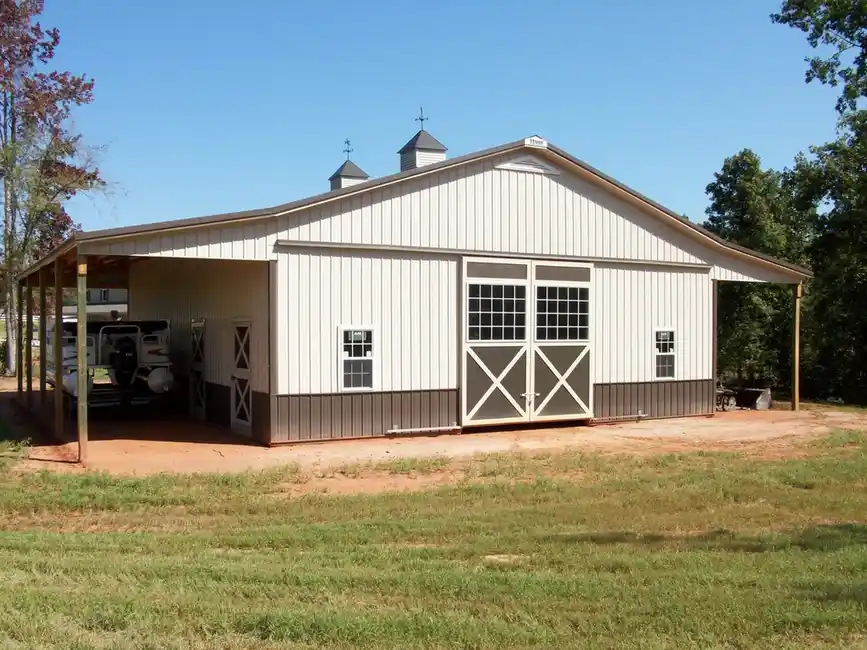 Horse Barns built by Hoover Building Systems — photo 9